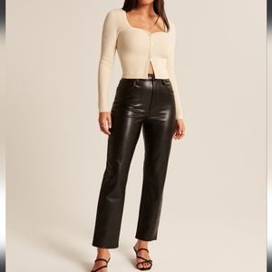 Abercrombie and fitch Ultra High Rise Black 6L